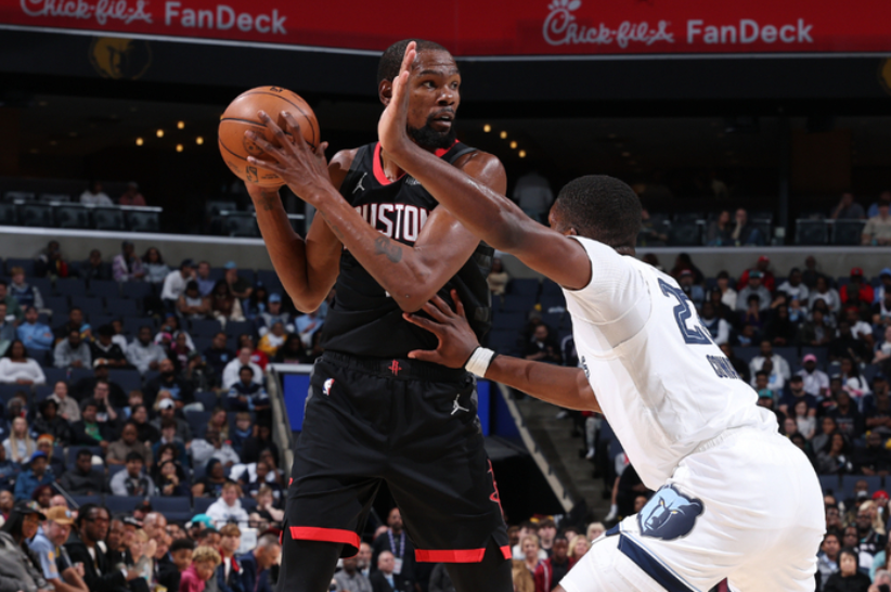 开云APP-大逆转！火箭双杀灰熊，杜兰特轰33+8，阿门连创2大纪录 申京高效